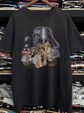 Lego Stars Wars Darth Vader Washed Black T-Shirt